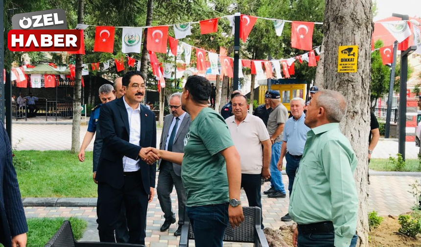 Kaymakam Yıldırım, vatandaşlarla buluştu
