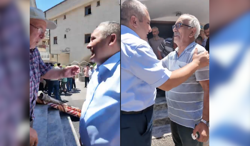 Keçiören Belediye Başkanı Özarslan, cuma namazı sonrası vatandaşlarla buluştu