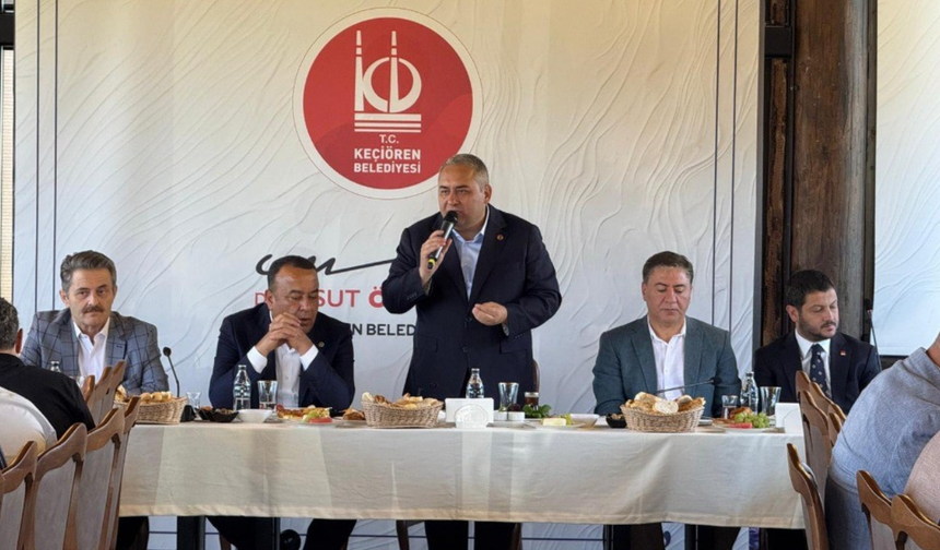 Keçiören’de mahallelerin sorunları masaya yatırıldı