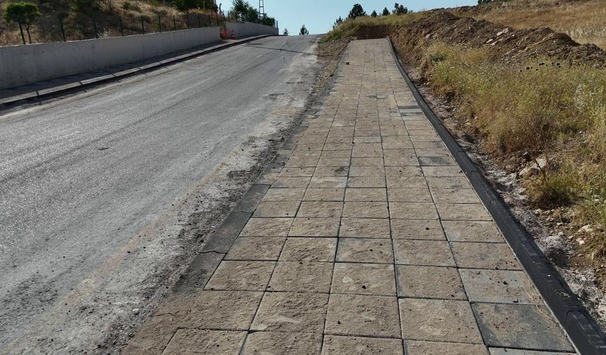 Kirazdibi Yolu artık daha güvenli!