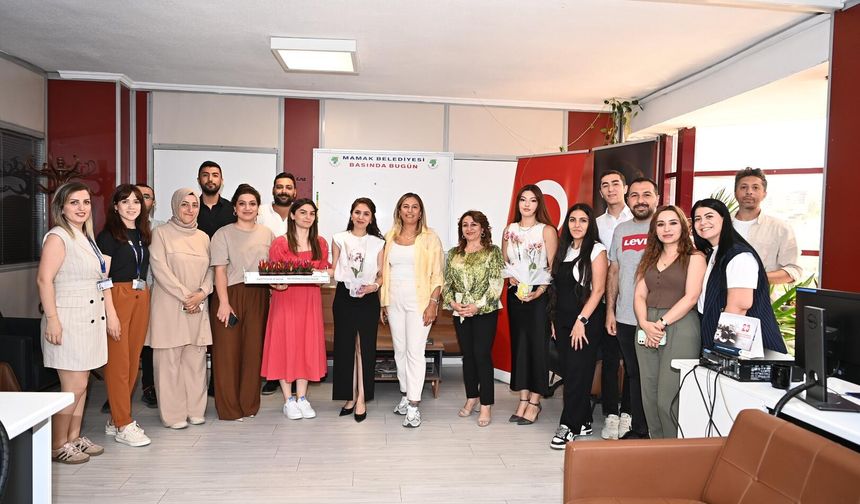 Mamak'ta basın emekçileri unutulmadı