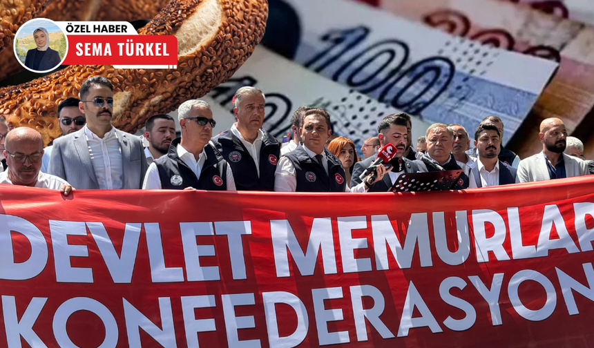 Memurlar sokağa indi, bakanlık önünde ses yükseltti!