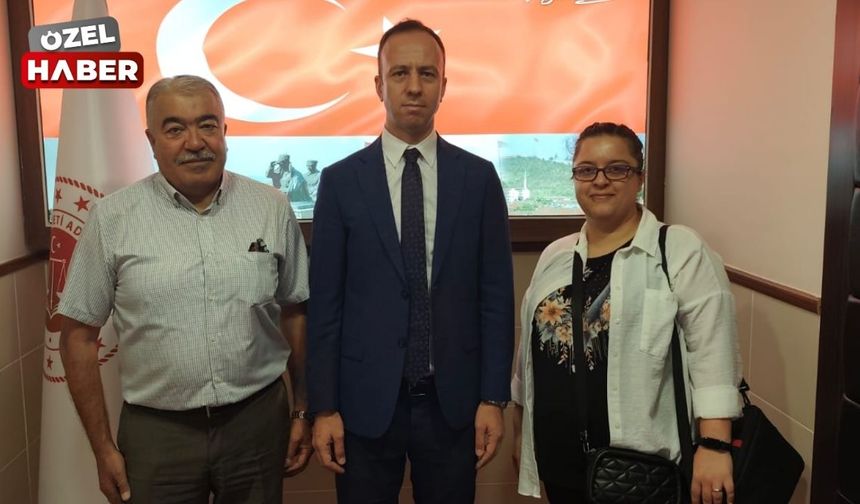 Polatlı Postası, Başsavcı Sarıdere’yi makamında ziyaret etti