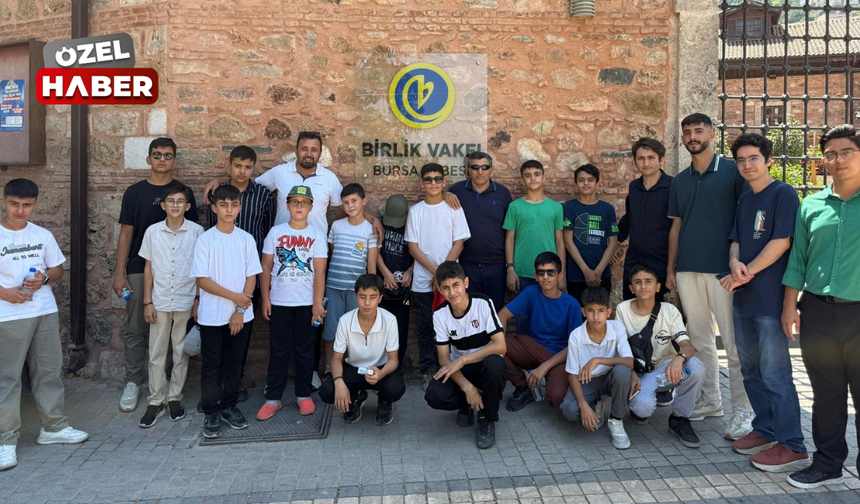 Polatlılı gençler Bursa kültür gezisiyle buluştu