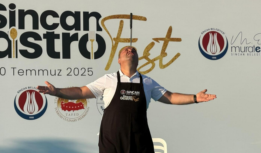 Sincan Gastro Fest’in ikinci gününde lezzet ve eğlence bir aradaydı