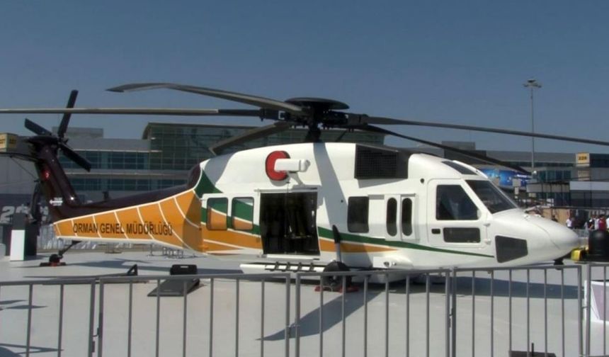 TUSAŞ, 4 ton su taşıyabilen yangın helikopteri geliştirdi