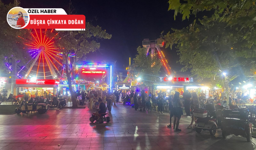 Akçay’da yaz boyu turist yoğunluğu sürüyor