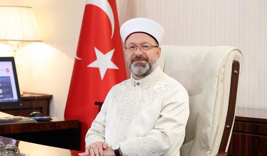 Ali Erbaş’tan Marmara Depremi'ni anma mesajı