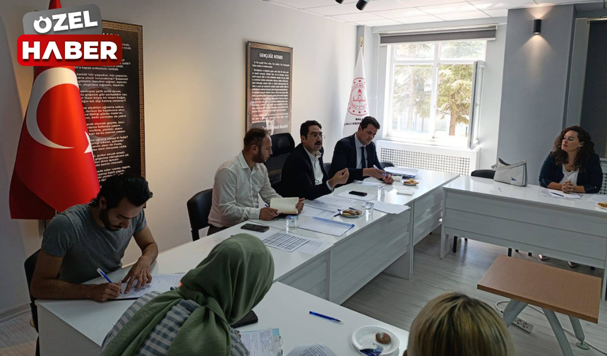 Bala’da yeni eğitim-öğretim yılı hazırlık toplantısı yapıldı