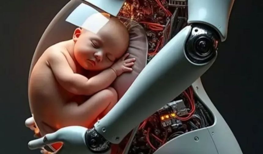 Bu da oldu: Artık robotlar insan doğuracak!