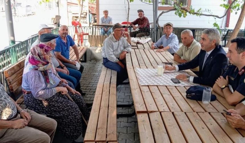 Beypazarı Kaymakamı, şehit ailesini ziyaret etti