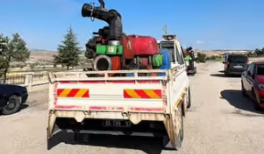 Çubuk’ta ilaçlama çalışmaları aralıksız sürüyor
