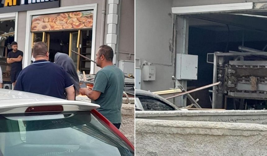 Ankara'da korku dolu anlar: Buhar makinesi patladı