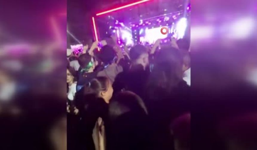 Etimesgut’ta konser sırasında kavga çıktı