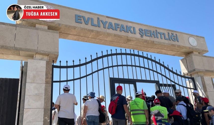 Evliyafakı köylüleri şehit mezarlarına gözü gibi bakıyor