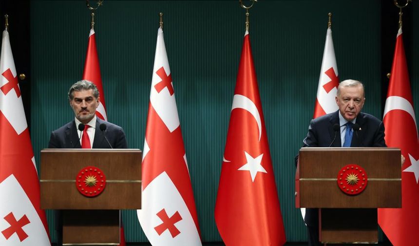 Cumhurbaşkanı Erdoğan: "Gürcistan ile ekonomik ilişkilerimizi ilerletmeye devam edeceğiz"
