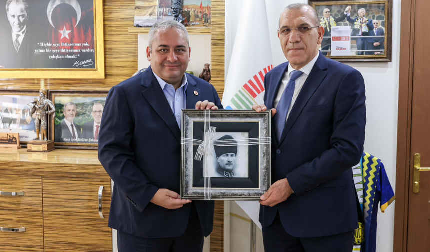 Keçiören Belediye Başkanı Özarslan’dan, Ayaş Belediye Başkanı’na ziyaret