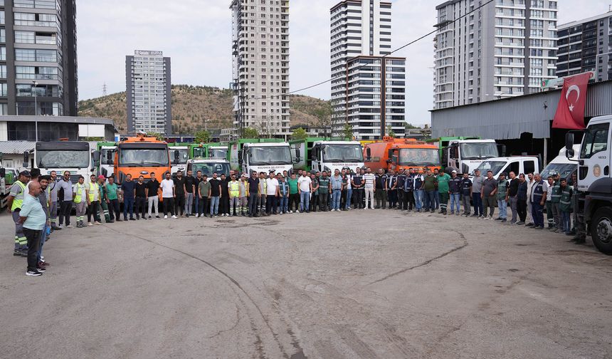 Keçiören’de, temizlik seferberliği başlatıldı