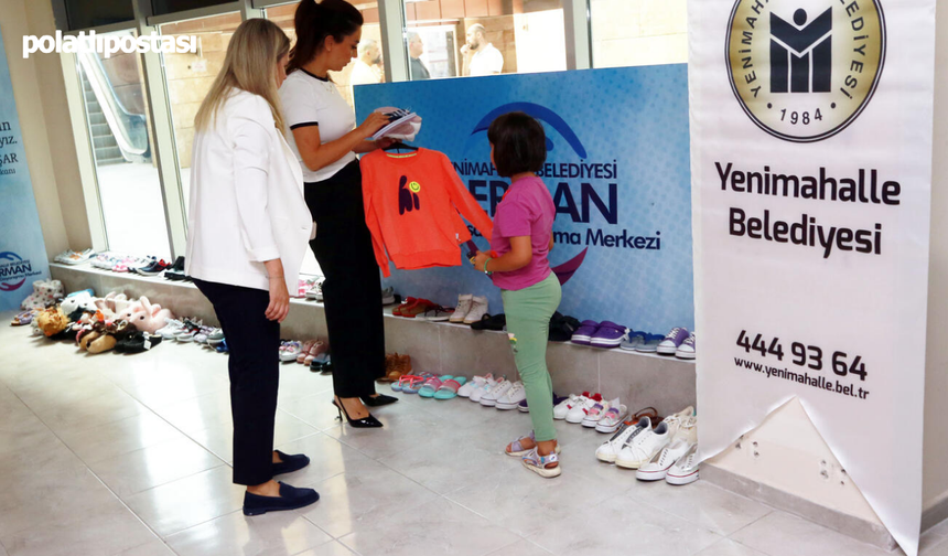 Yenimahalle Belediyesinden ihtiyaç sahibi ailelere et ve patates desteği