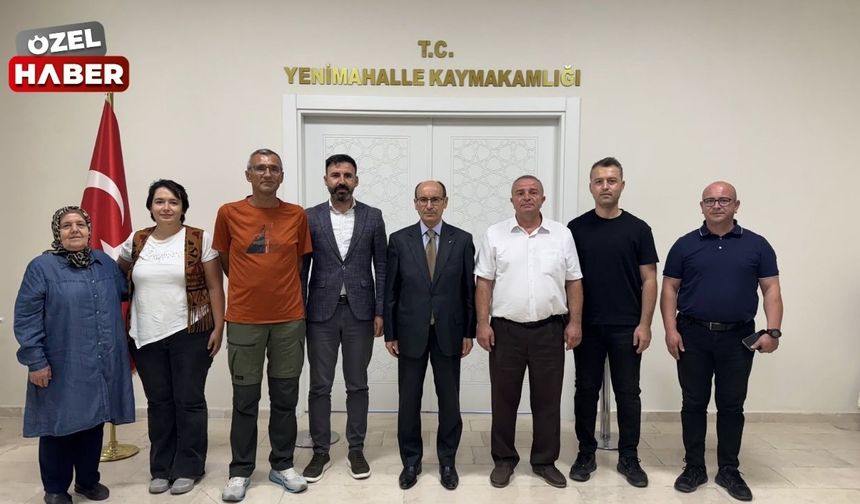 Türkiye Harp Malülü Gaziler Derneğinden Kaymakam Kurtbeyoğlu’na taziye ziyareti