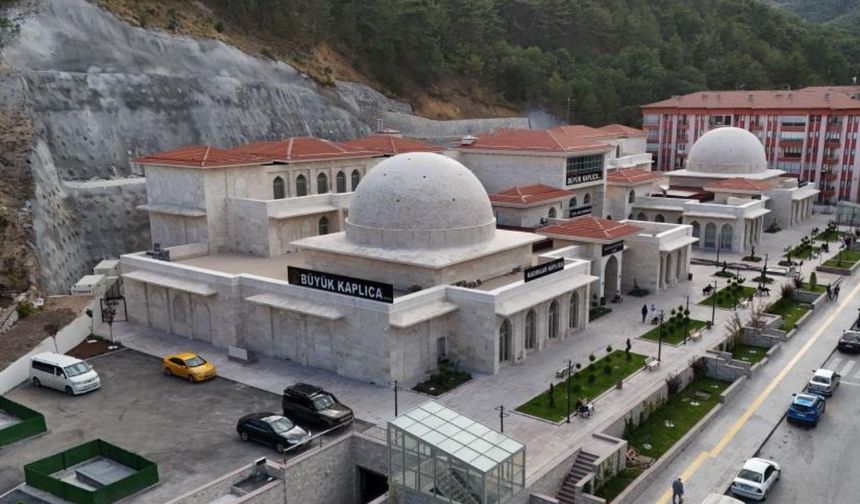 Kızılcahamam'ın yeni kaplıcası ziyaretçi akınına uğruyor