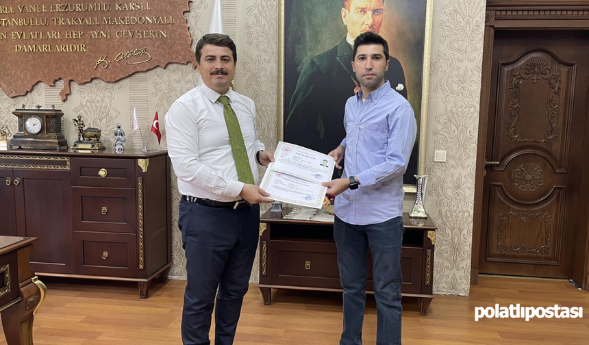 Nallıhan'da anlamlı takdir! Kaymakam Doğanoglu, o komutanı "Başarı Belgesi" ile ödüllendirdi