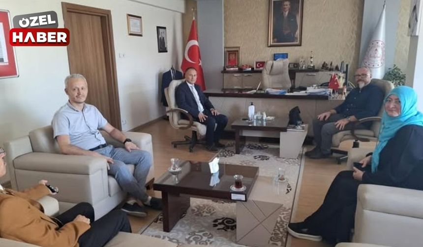Başhekim Kunat'tan, Polatlı İlçe Milli Eğitim Müdürlüğüne ziyaret