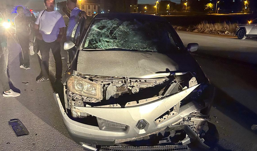 Polatlı’da trafik kazası! Yarım bırakılan yol çalışması tehlike saçıyor