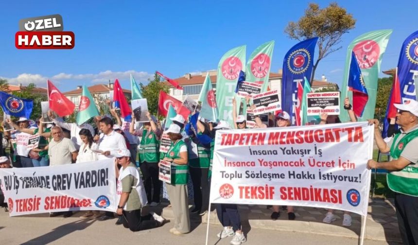 Sincan'da işçiler grevde: "Hakkımız engellenemez"