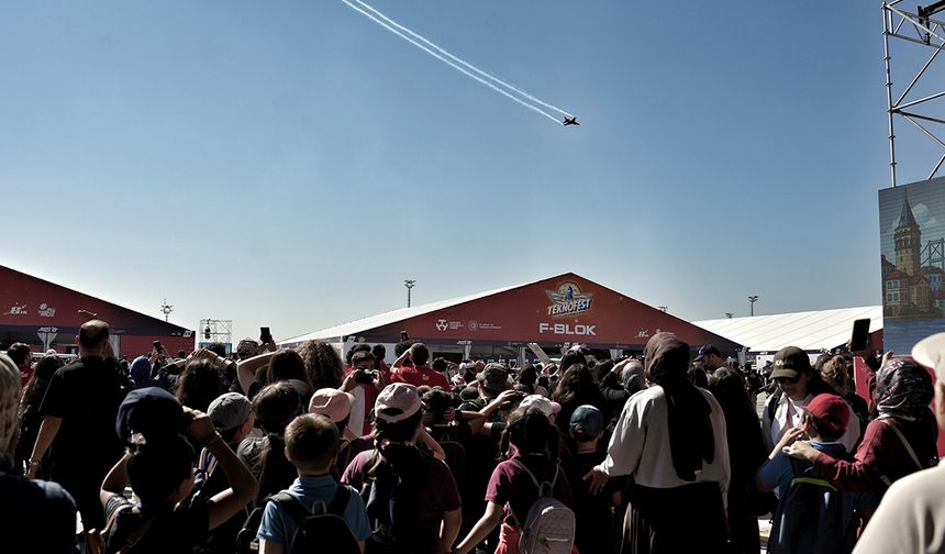Solotürk’ün gösterisi TEKNOFEST’e damga vurdu