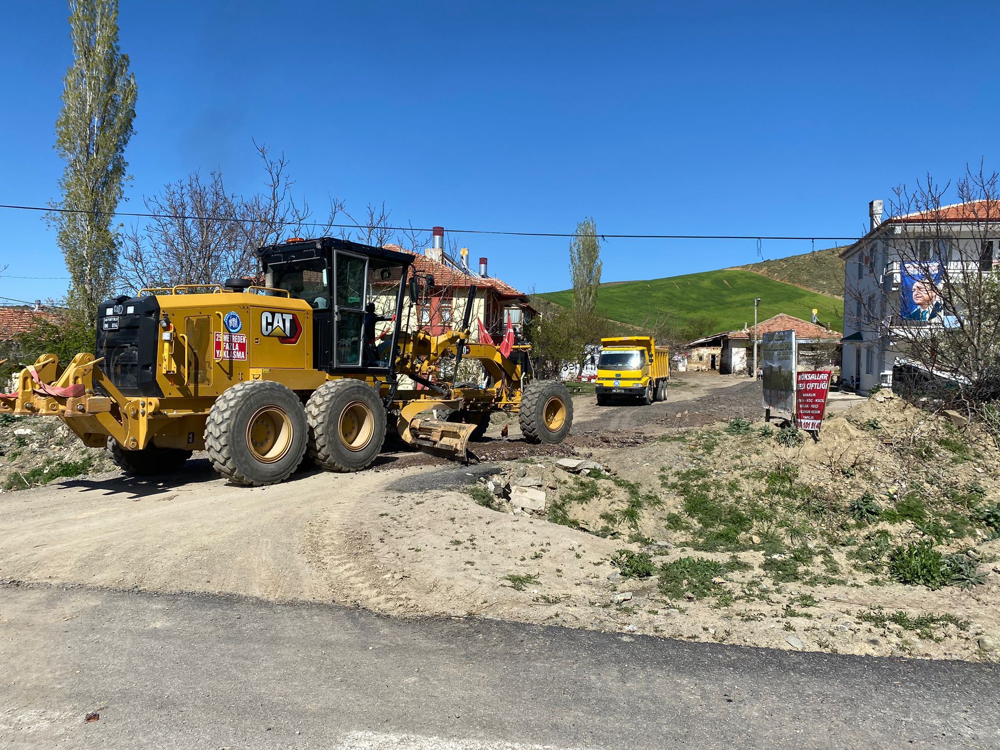 Akyurt’ta yol iyileştirme çalışmaları (3)