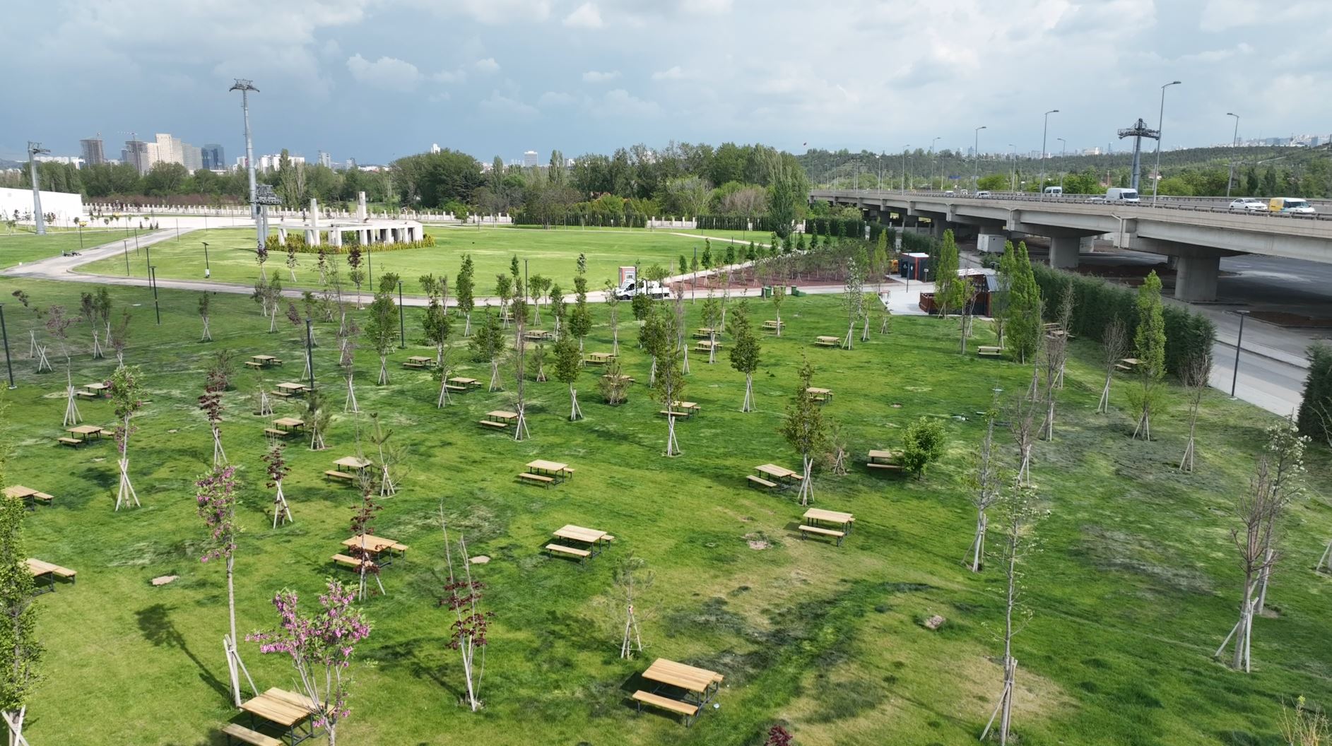 Atatürk Orman Çiftliği’nde yeni yeşil alan çalışmaları (1)