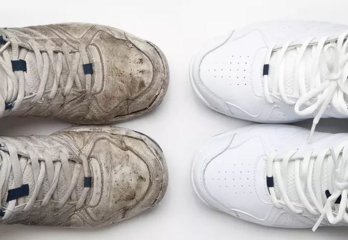 Beyaz spor ayakkabı temizleme de en etkili yol bu! Temizleyin ve sihrini görün! (4)