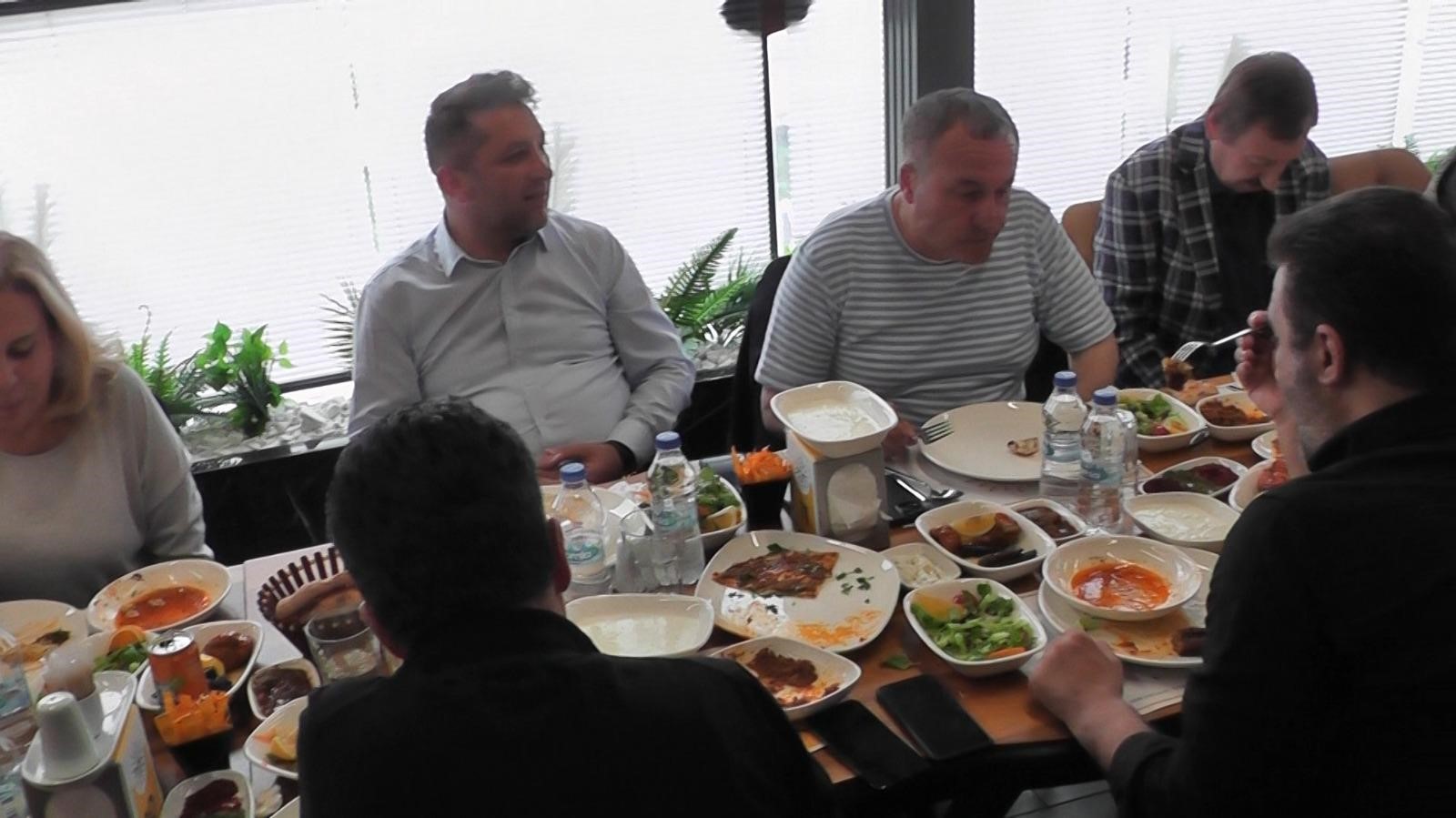 Ankaragücü ile Kayserispor yöneticileri, yemekte buluştu