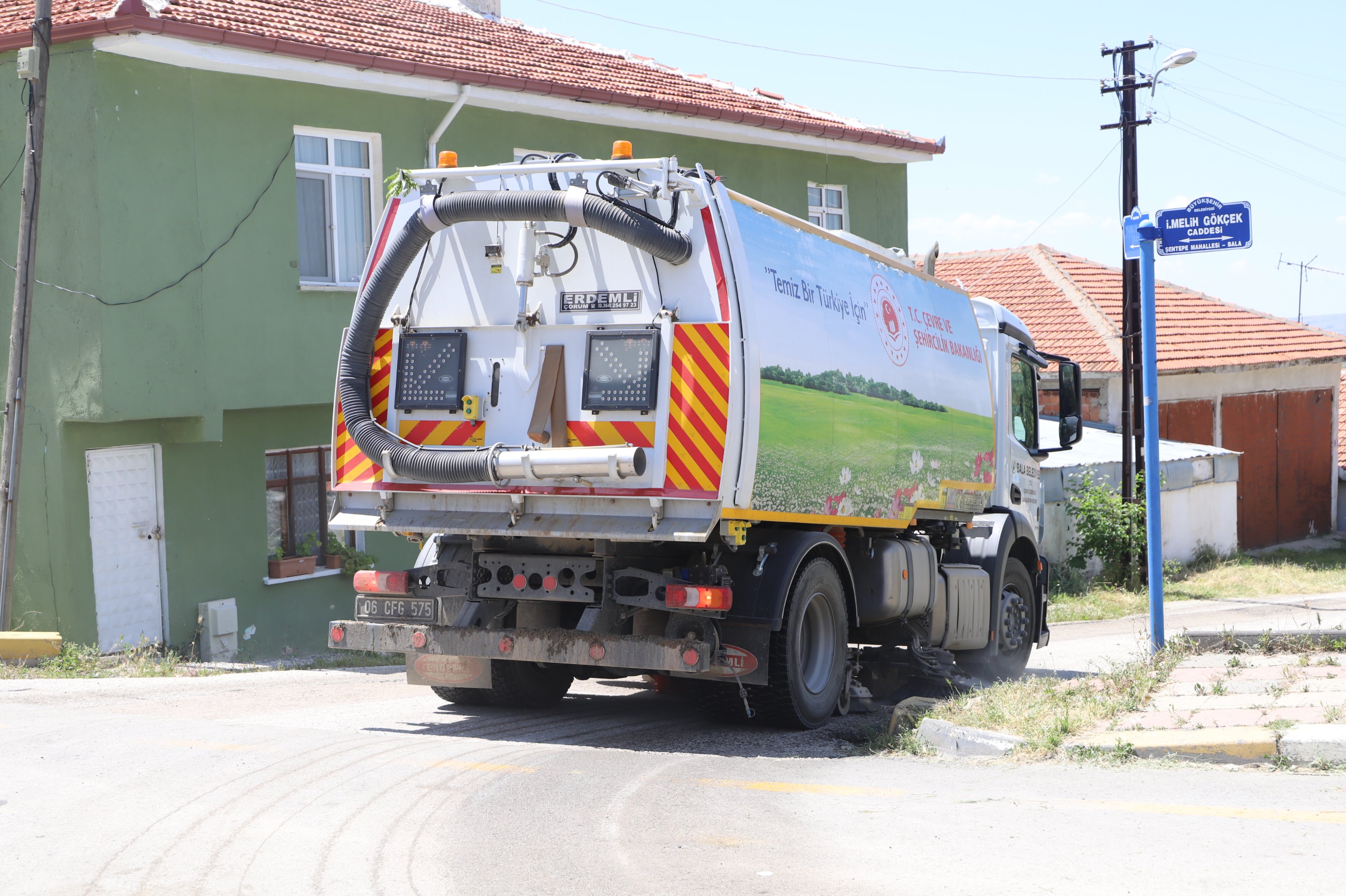 Bala Belediyesi’nden bayram temizliği (4)