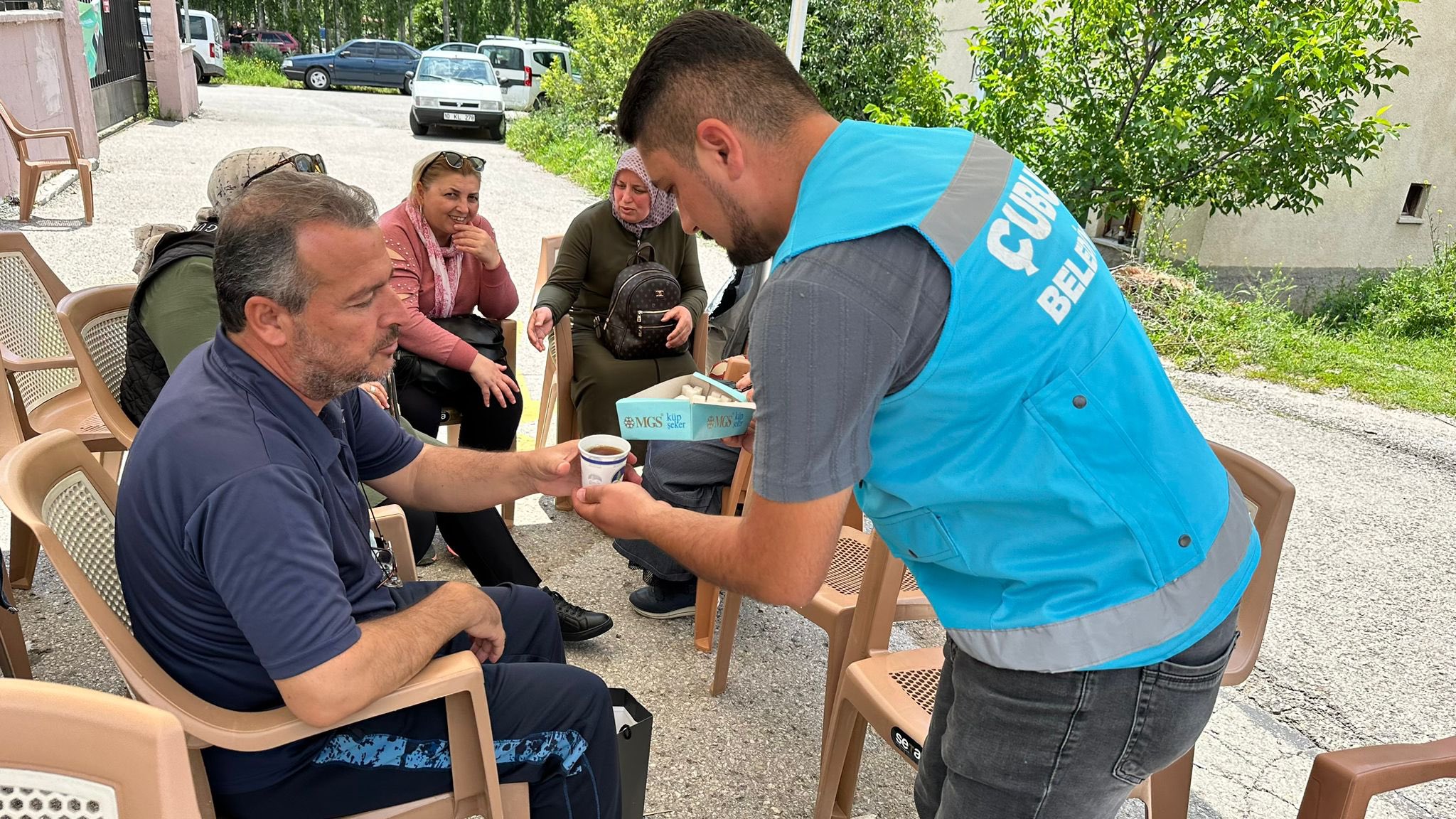 Çubuk Belediyesi ikinci sınavda da ailelerin yanında!-1