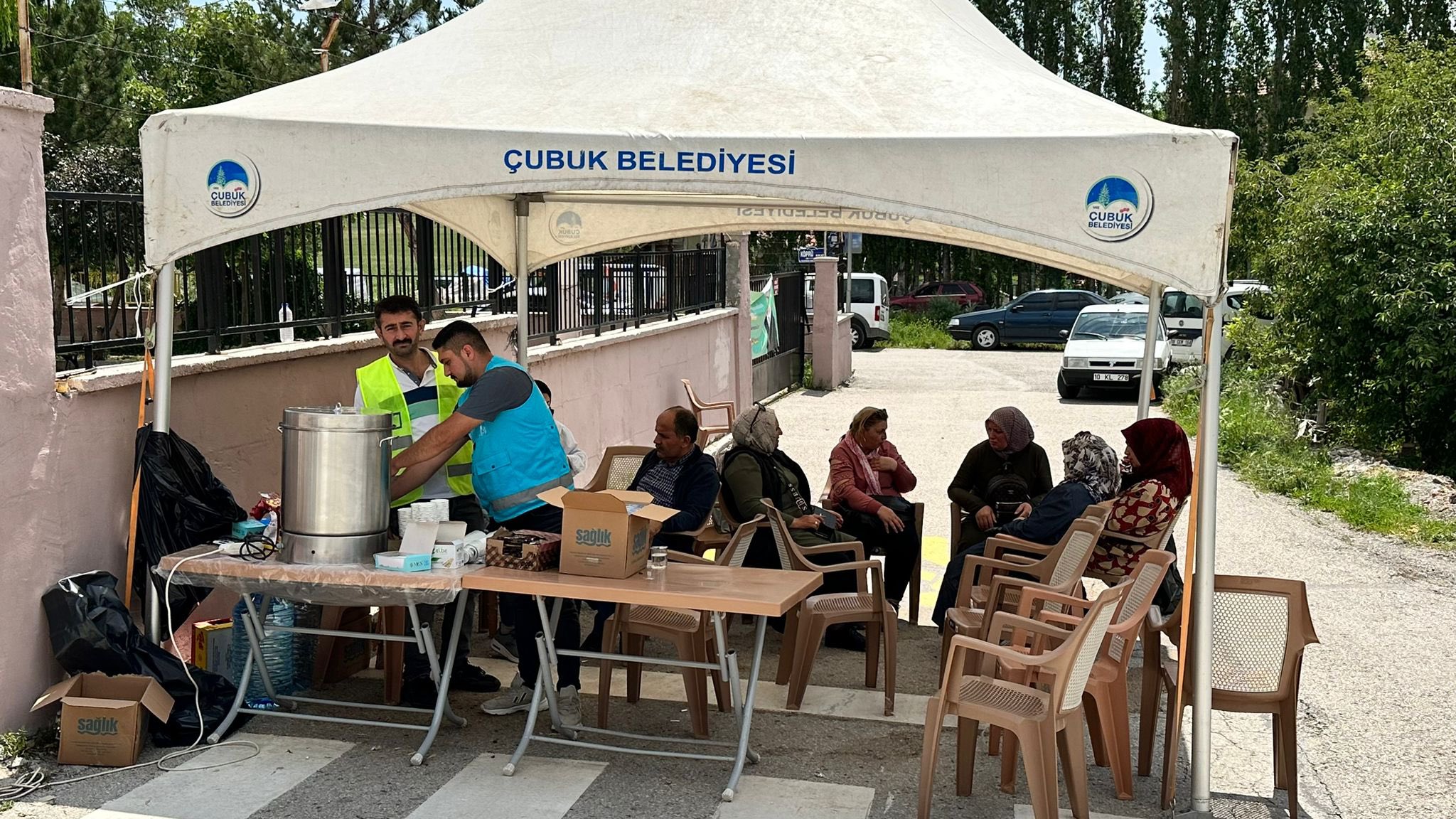 Çubuk Belediyesi ikinci sınavda da ailelerin yanında!-2