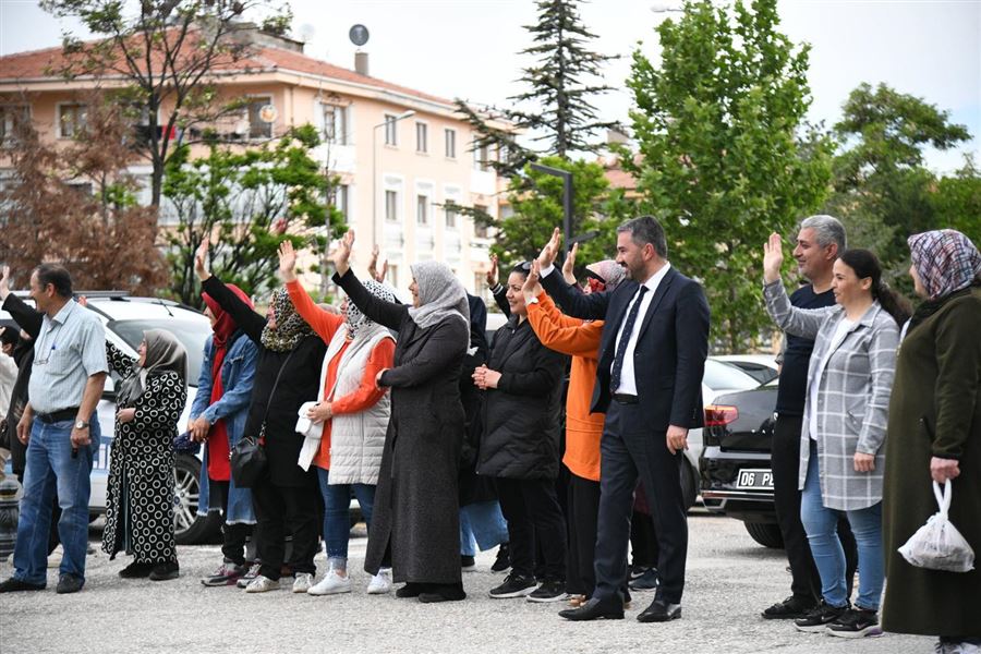 Genç kampçıları yola çıktı (2)