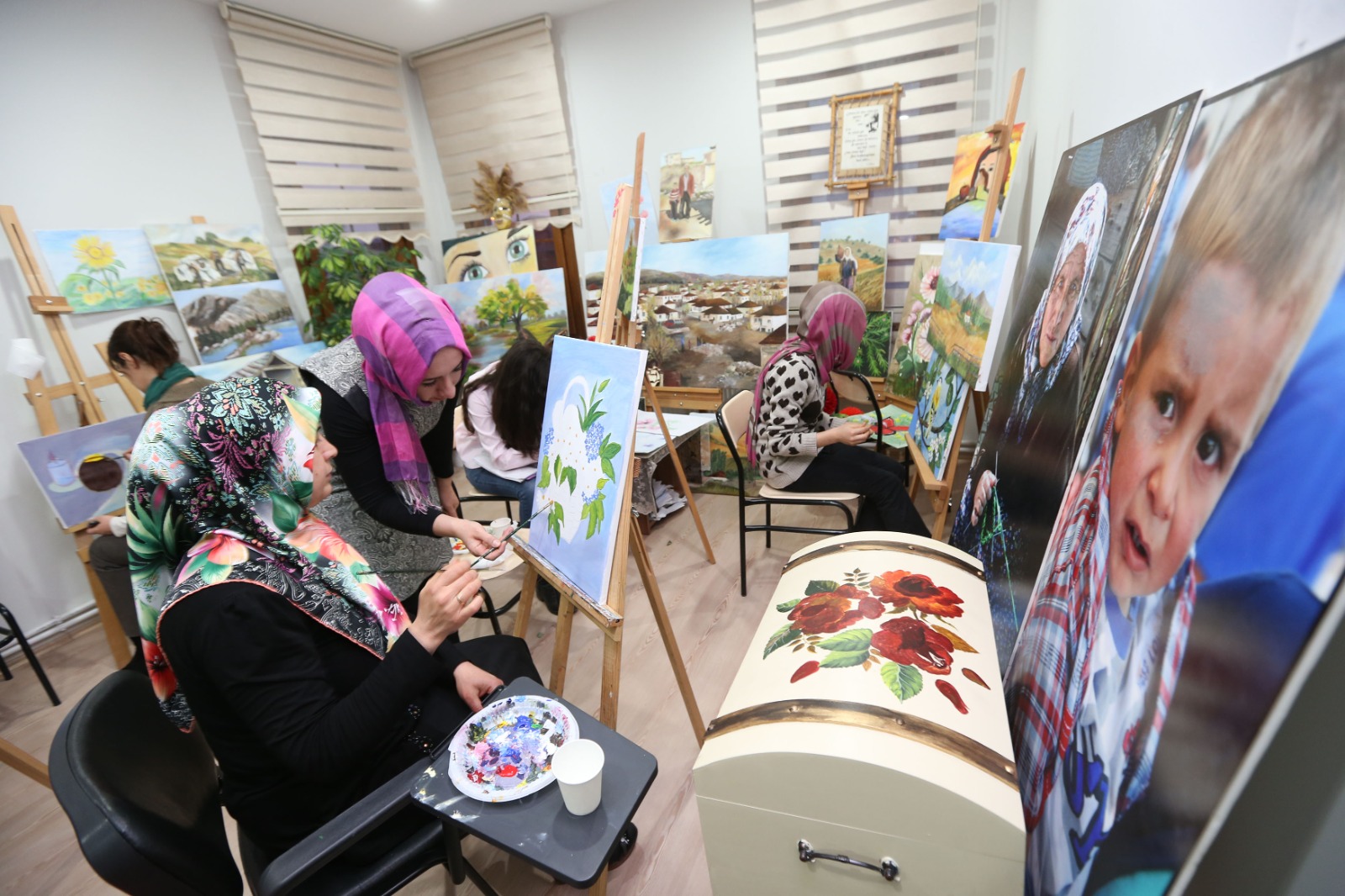 Öğrenciler için dolu dolu yaz kursları başladı (7)