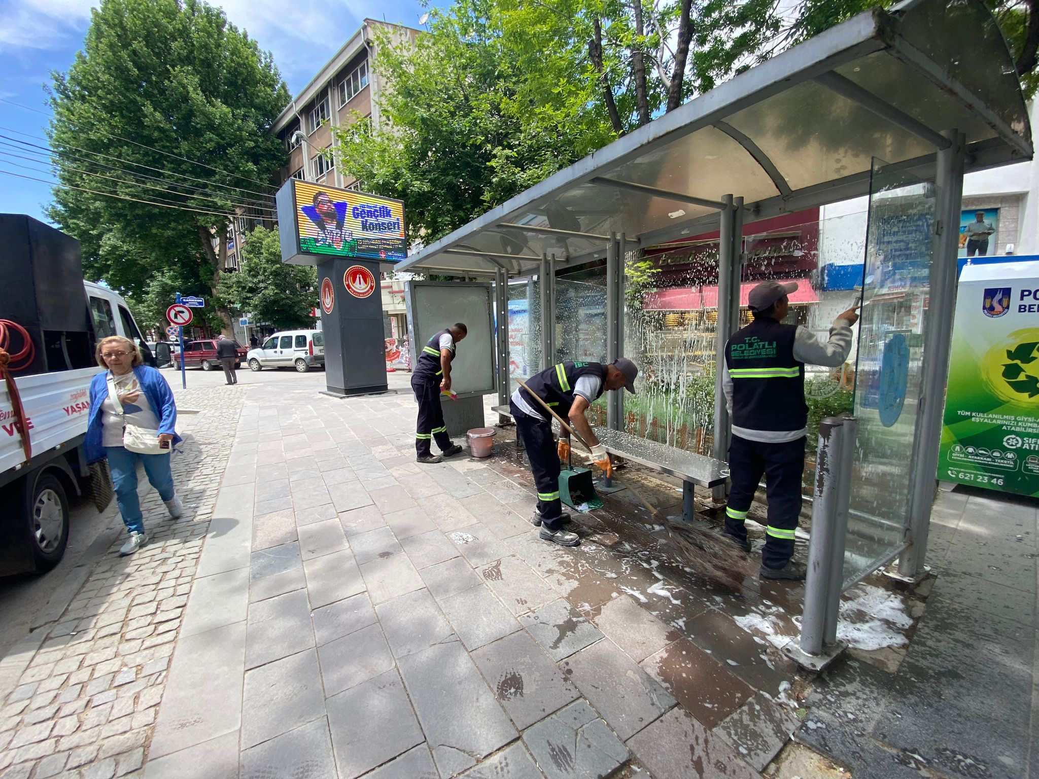 Polatlı’da bayram öncesi temizlik başladı (3)