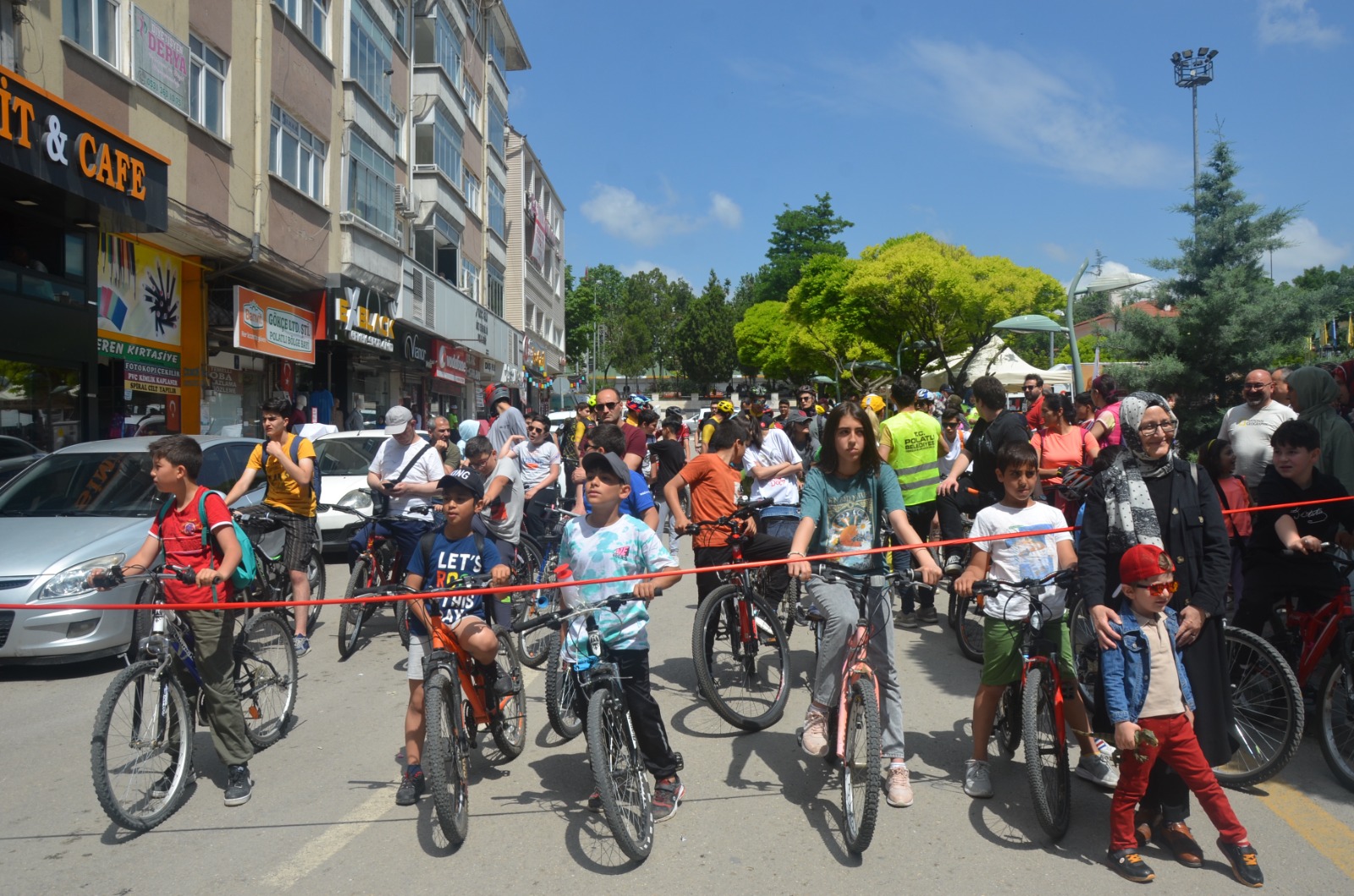 Polatlı'da pedallar çevre için döndü