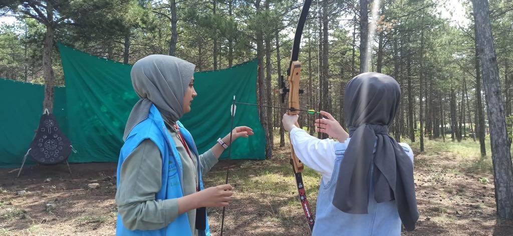 Pursaklar’ın gençleri gençlik kampında