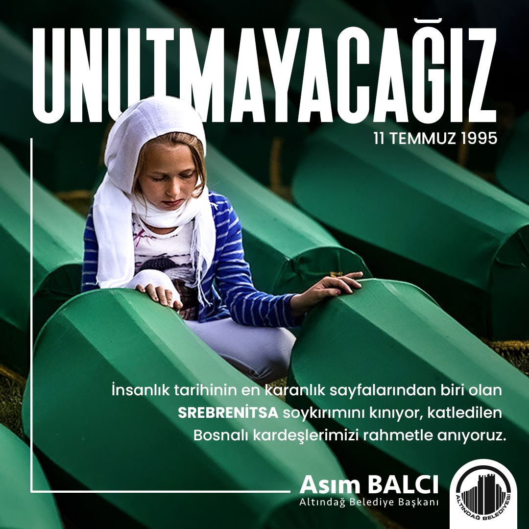 Başkan Balcı Srebrenitsa Soykırımında hayatını kaybedenleri andı-1