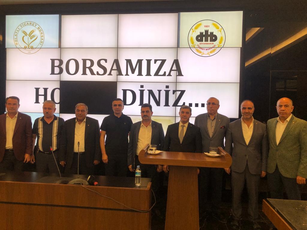 Diyarbakır Ticaret Borsası’ndan Polatlı’ya kardeşlik protokolü ziyareti (2)