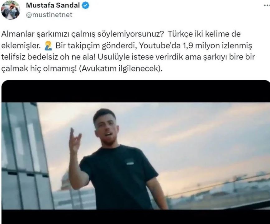 Mustafa Sandal’dan şarkımı çalmışlar tepkisi! (1)