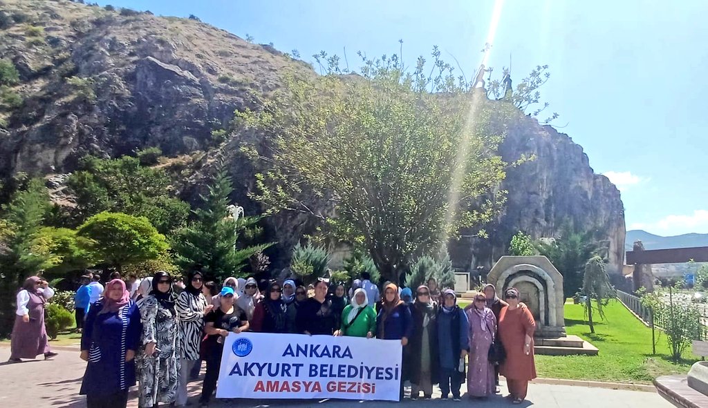 Akyurt’ta kültür gezileri Amasya’da başladı (3)