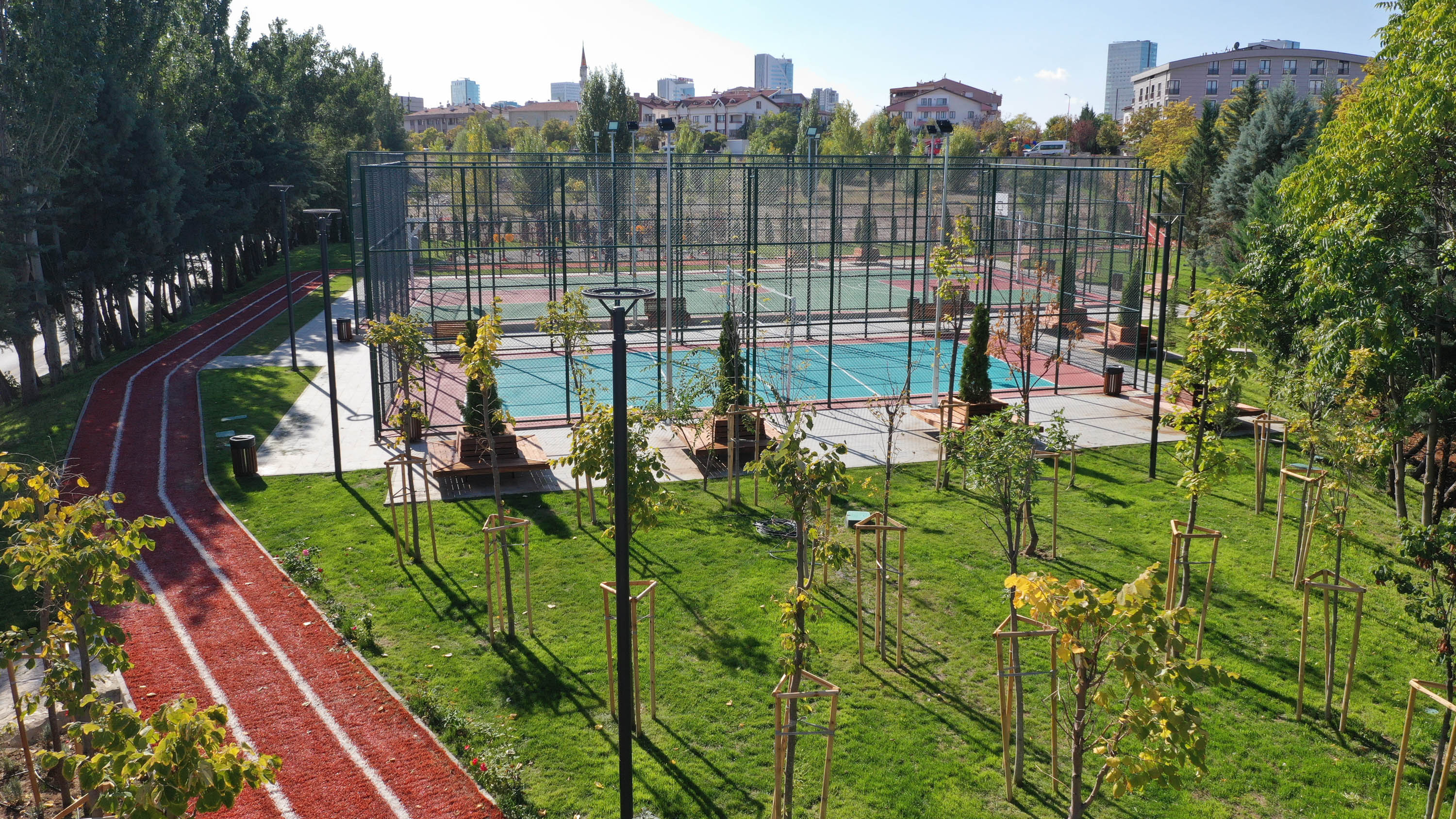 Ankara Büyükşehir Belediyesi’nden Başkente yeni parklar (1)