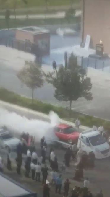 Ankara'da alışılagelmişin dışında gelin alma merasimi (2)
