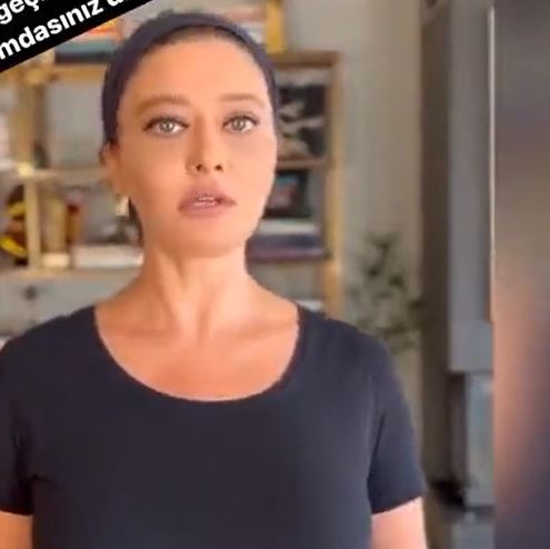 Nurgül Yeşilçay’dan robot Sophia taklidi (2)