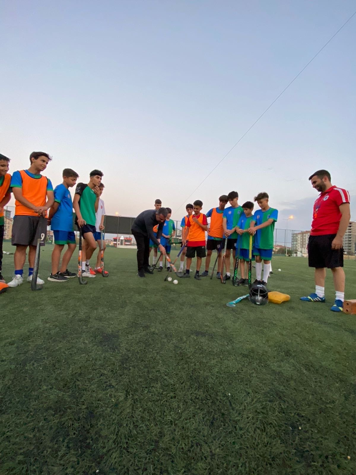 U16 Erkek Hokey Takımı yeni sezona hazırlanıyor